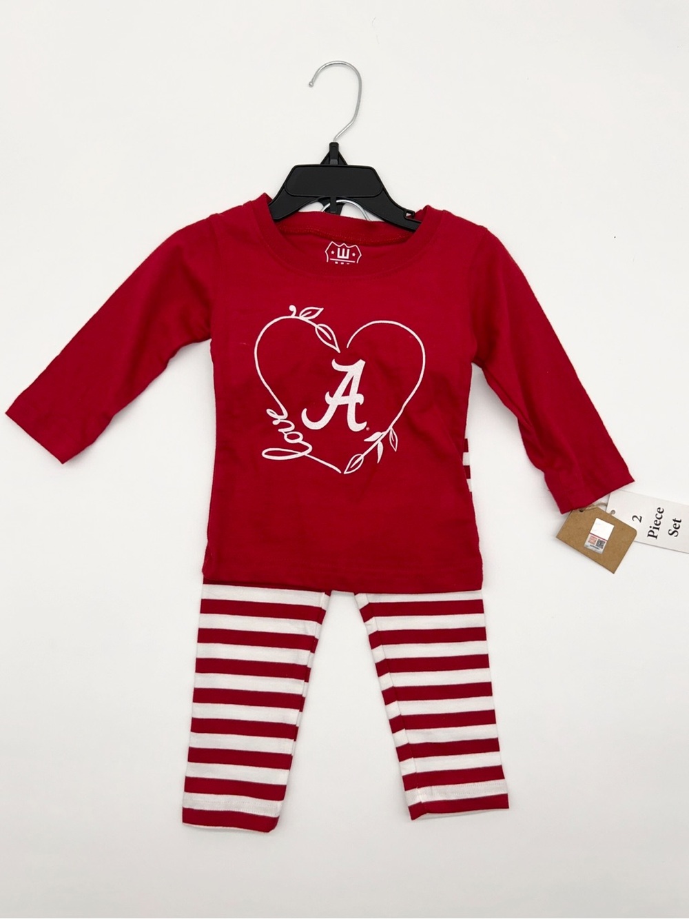 Wes and Willy 6M Alabama Football Outfit Set
